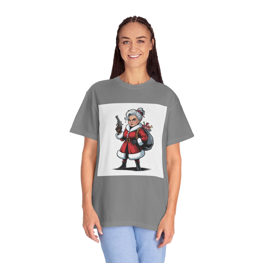 Mrs. Claus Funny Christmas T-Shirt — Women's Holiday Gift